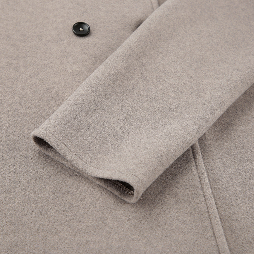 VINTAGE V-NECK WOOL COAT