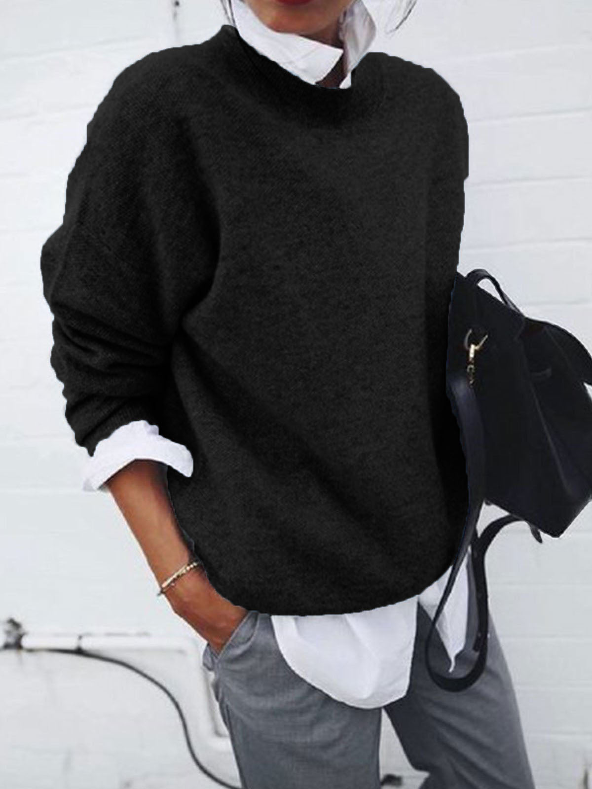 COZY KNIT PULLOVER