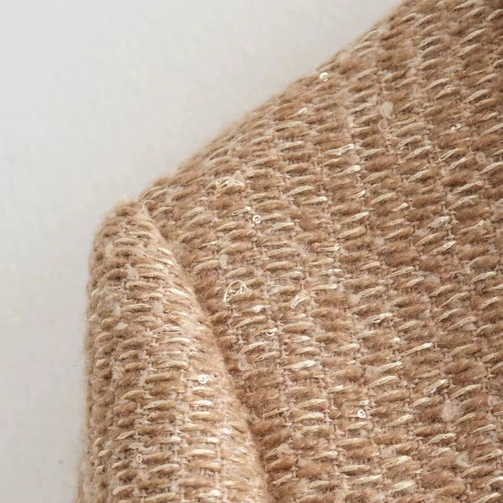 WOOLEN SOLID SHORT COAT