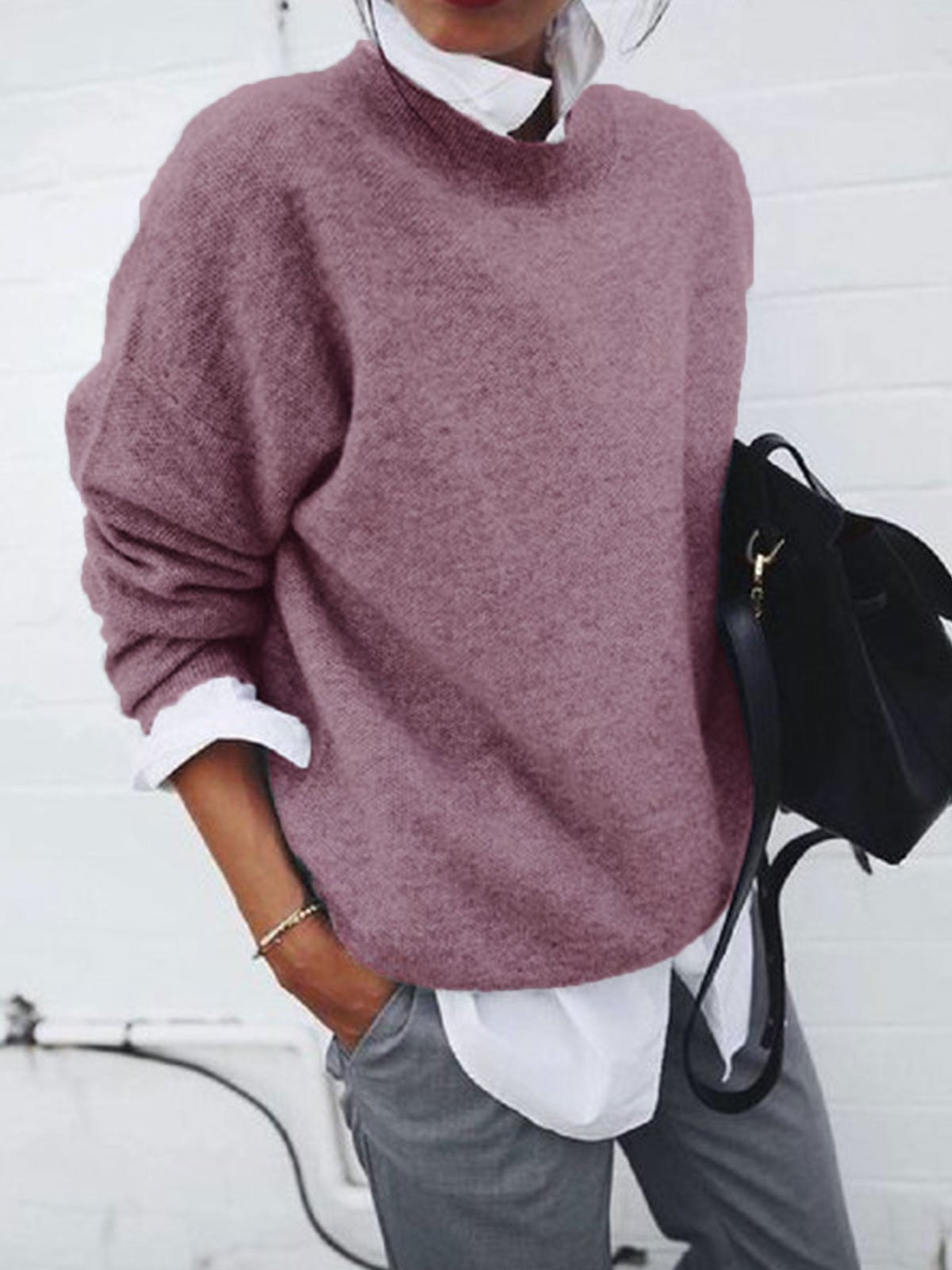 COZY KNIT PULLOVER